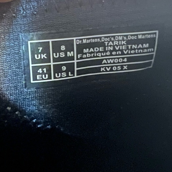 NWT Dr. Martens Tarik Utility Boots (unisex) Gunmetal AJAX+EX TOUGH 50/50+HYDRO - Picture 2 of 16